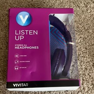 Listen up stereo dj headphones